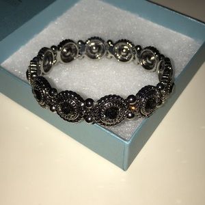 Swarovski Black Diamond Crystal Bracelet
